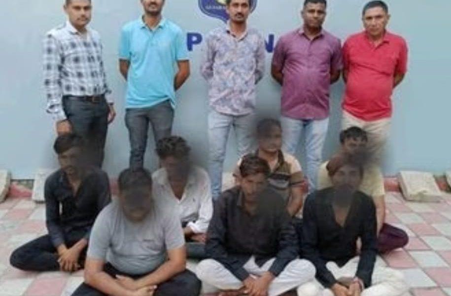great-success-7-more-accused-of-chakchari-1-10-crore-robbery-in-sihore-nabbed-near-patan