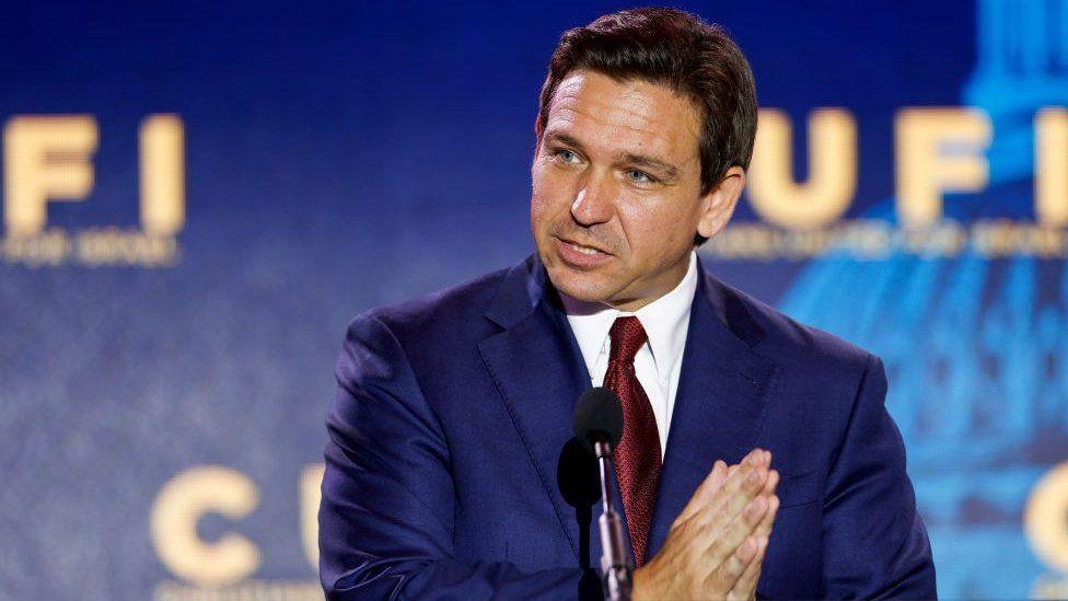 Car accident victim Ron DeSantis, the governor's spokesman, gave an update on his health