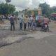The officials of the system became Dhritarashtra on the question of the very rough roads of Sihore; Brijraj Solanki
