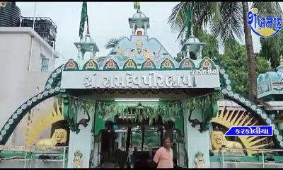 On the second day, I saw the darshan of Ramdevji Maharaj seated at Karkolia.