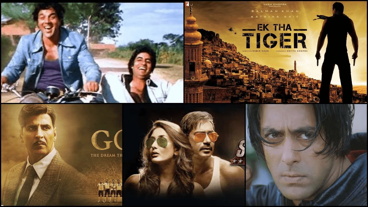 These films released on Independence Day, 'Sholay' and 'Tere Naam' are also in this list