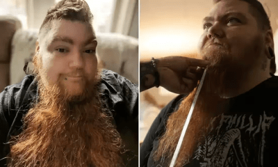 A woman with a long beard registered her name in the Guinness World Records, shaving 3 times a day