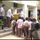 On the occasion of the birthday of PI Mr. Bharwad Sahib's son Meet, distributed foot and chocolate in the primary school.