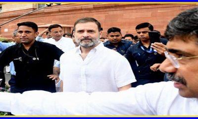 Rahul present in Lok Sabha on return of membership: Welcome