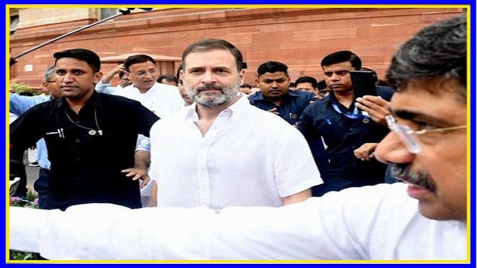 Rahul present in Lok Sabha on return of membership: Welcome