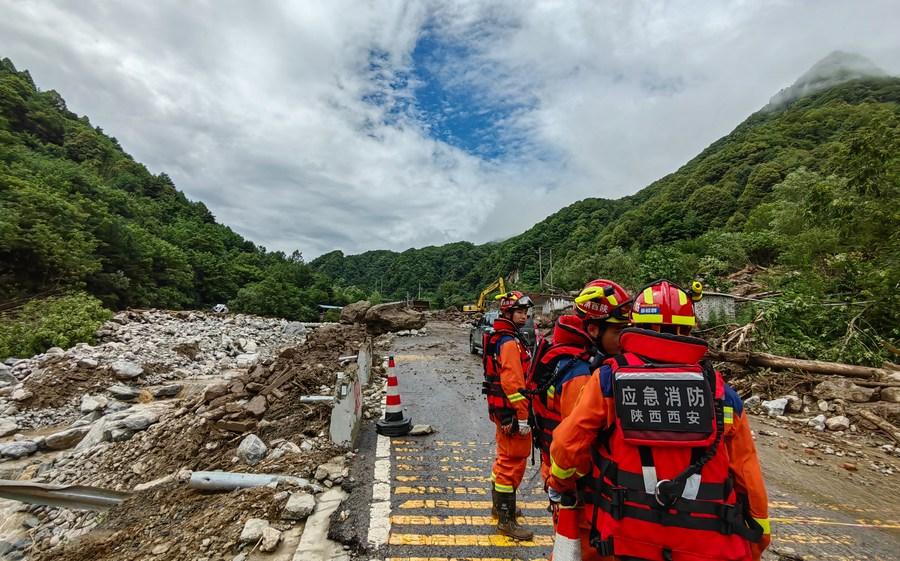 Floods and landslides kill 21 in Xi'an, China; Another 6 missing