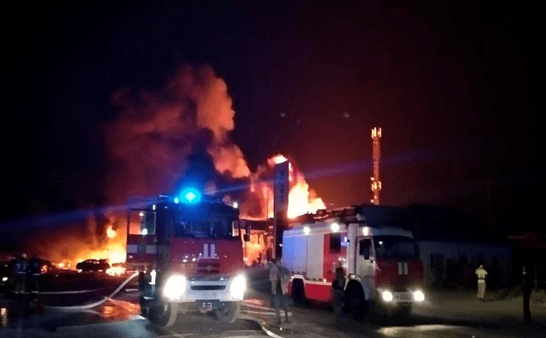 Big tragedy in Russia, fierce fire at gas station, 25 people killed by burning, number of injured continues to rise