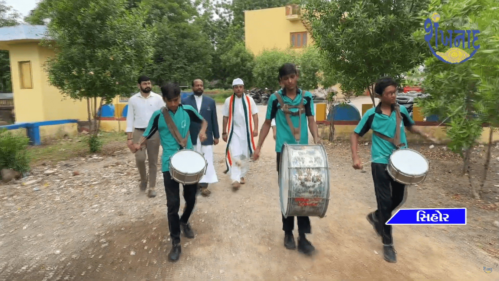 Independence Day was celebrated at Sihore Sachidananda Gurukul.