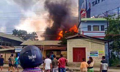 Violence erupts again in Manipur, three killed; Miscreants set fire to several houses