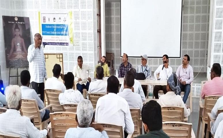 A meeting of agricultural producer organizations was held at Sanosara in Sihore