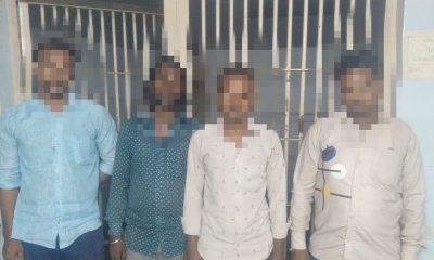 Four persons caught gambling in Ramnagar area of Sihore, one absconding