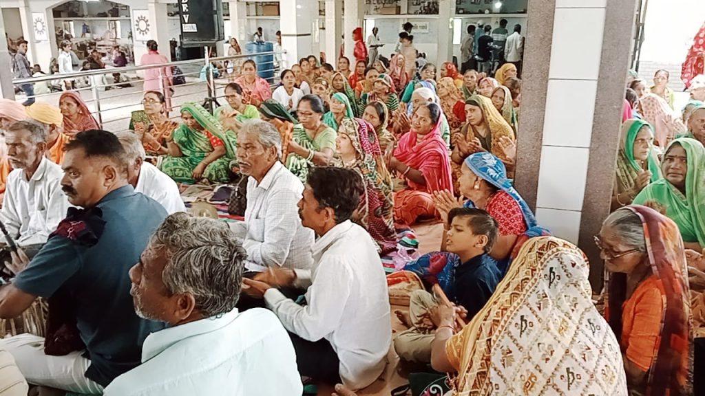 Bija was celebrated on the occasion of Shravan month at Ramapir temple in Karkolia village of Sihore.