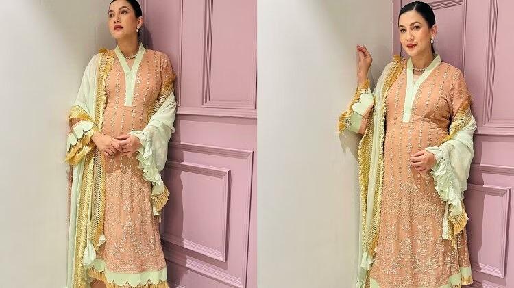 If you want to look stylish even during pregnancy, you can also try these looks of Gauhar Khan.