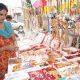 Ahead of Rakshabandhan in Sihore city, the Rakhi market was buzzing - crowded with shoppers