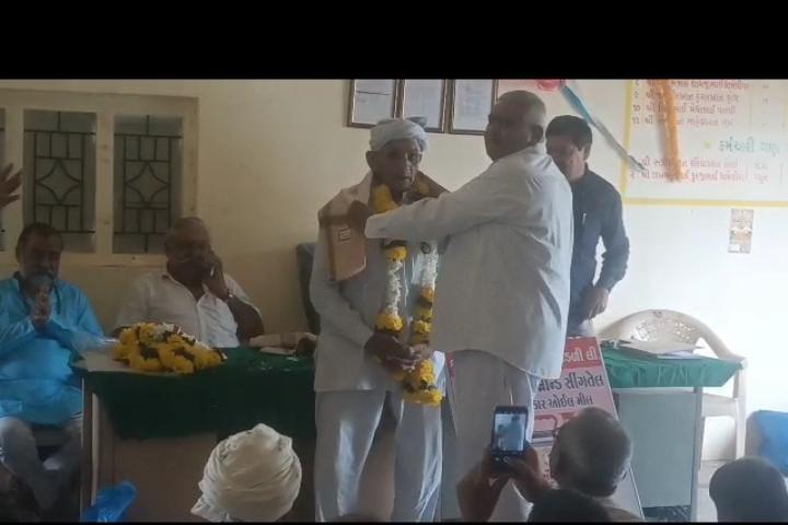 The annual general meeting of 'Seva Sahakari Mandali' was held at Budhana village of Sihore