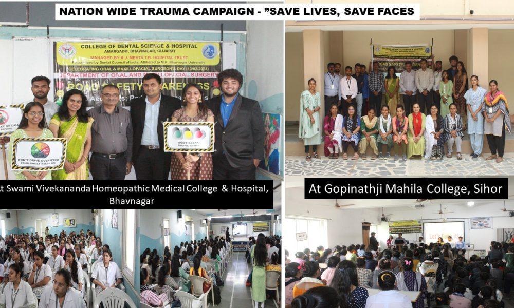 The Department of Oral and Maxillofacial Surgery of the College of Dental Sciences and Hospital celebrated the nation-wide Troin campaign.