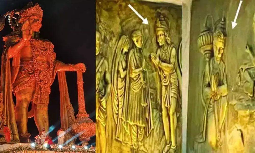 Hanuman insulted under tallest statue, Sahajananda Swami's 'Das' shown, know the whole case