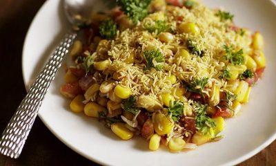 If you want something delicious and healthy for breakfast, then this corn chaat is perfect, ready in 10 minutes.