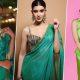 Style like a Bollywood actress on a green teej with a green saree