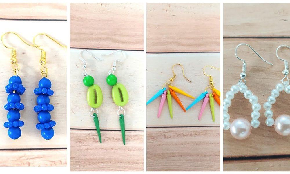 Make stylish earrings at home with these tips