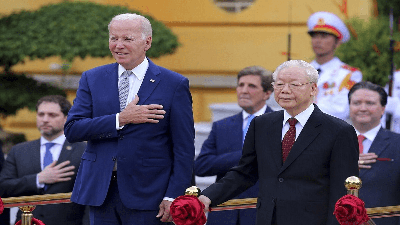 'Vietnam visit is not to control China, but to provide global stability' - Biden said