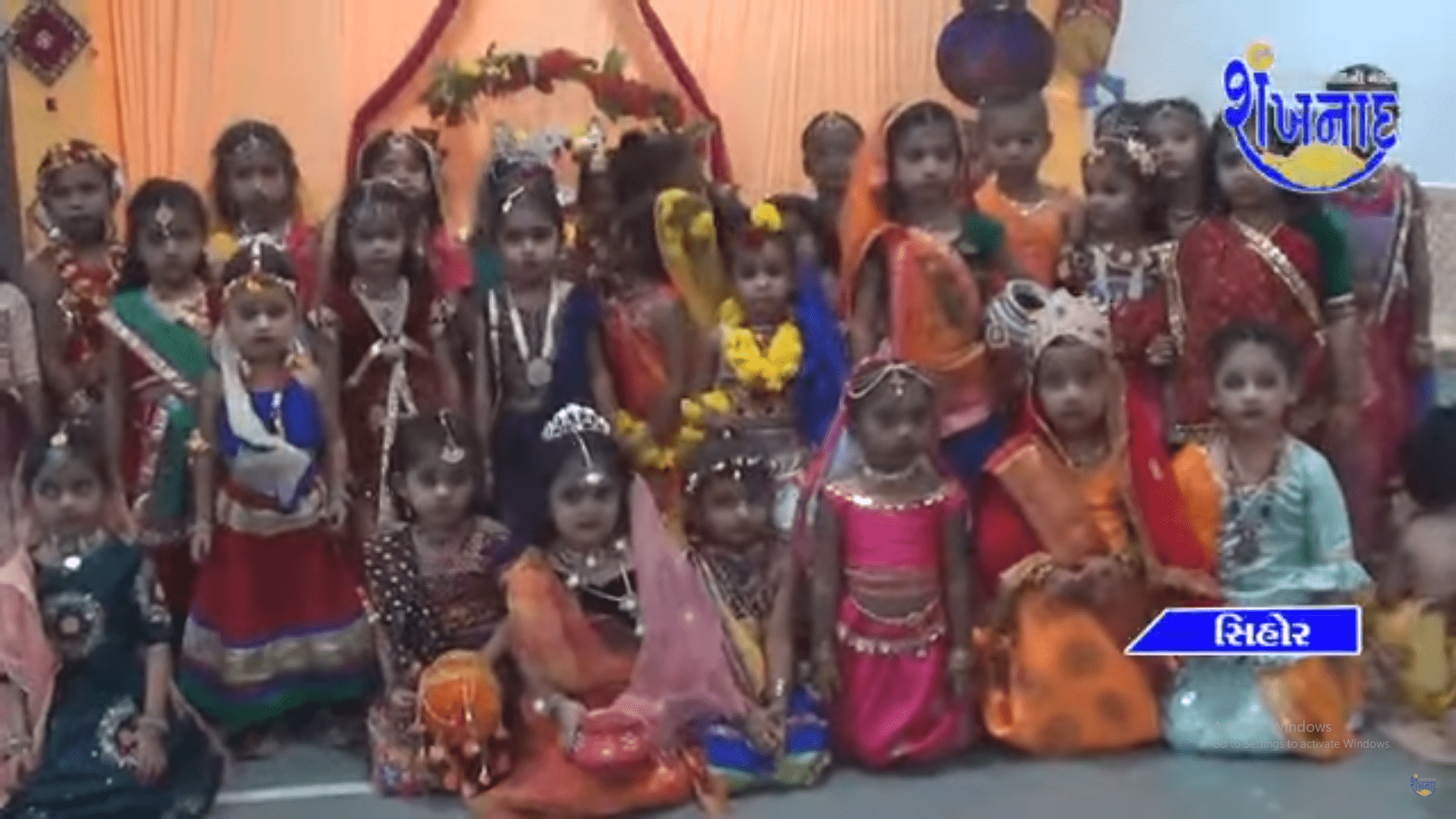 Janmashtami was celebrated at Sehore Modan School.
