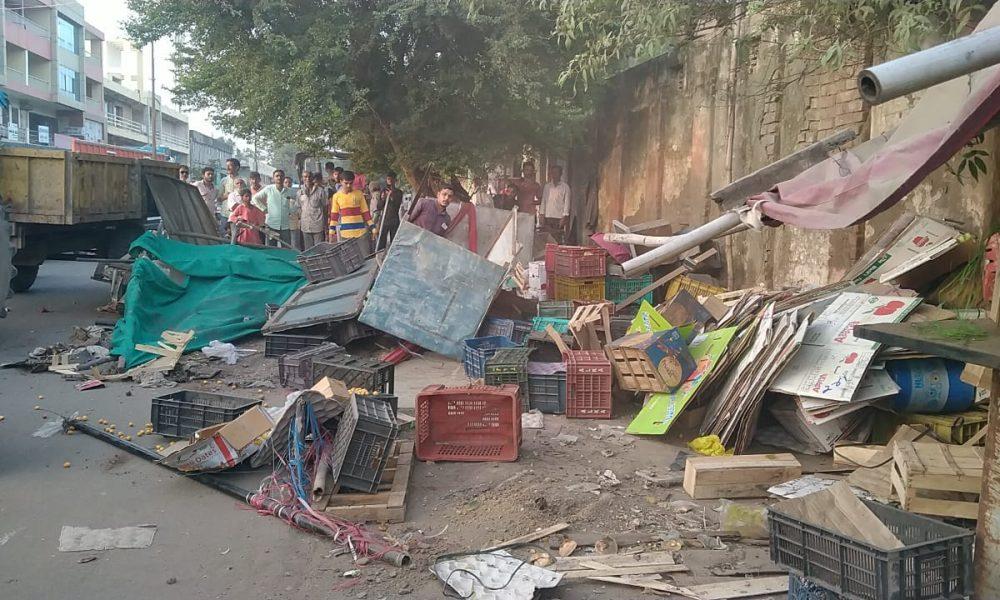 Mega demolition on main roads of Sihore; Relieving Multiple Pressures: Bulldozers turn to pressures that are not voluntarily removed.