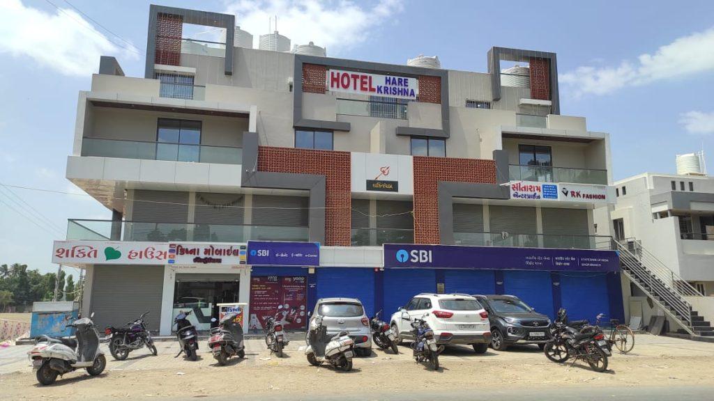 Hotel 'Hare Krishna' was inaugurated on Janmashtami Parve by Merabhai Ahir, a well-known builder of Sihore.