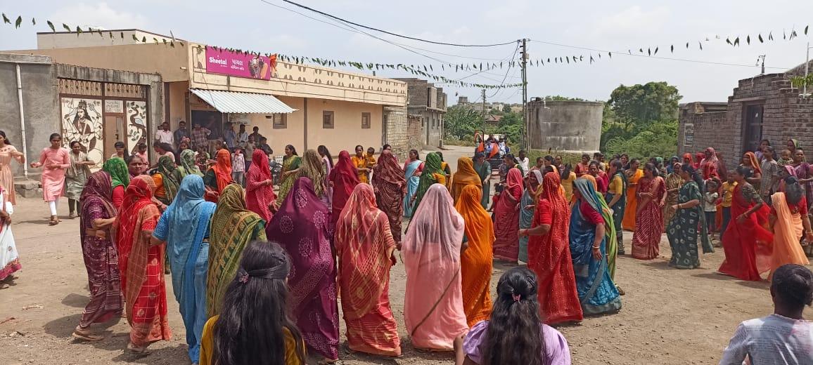 Celebration of Janmashtami Mohotsav in Khambha village of Sihore