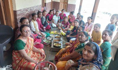 A live cooking show program was held at Vadiya Anganwadi Center in Sihore