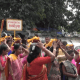 Sri Bhavnagar Modh Vanik Samaj Trust organized a three-day confirmation march.